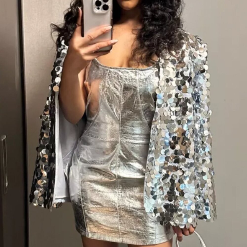Big Sequin Blazer
